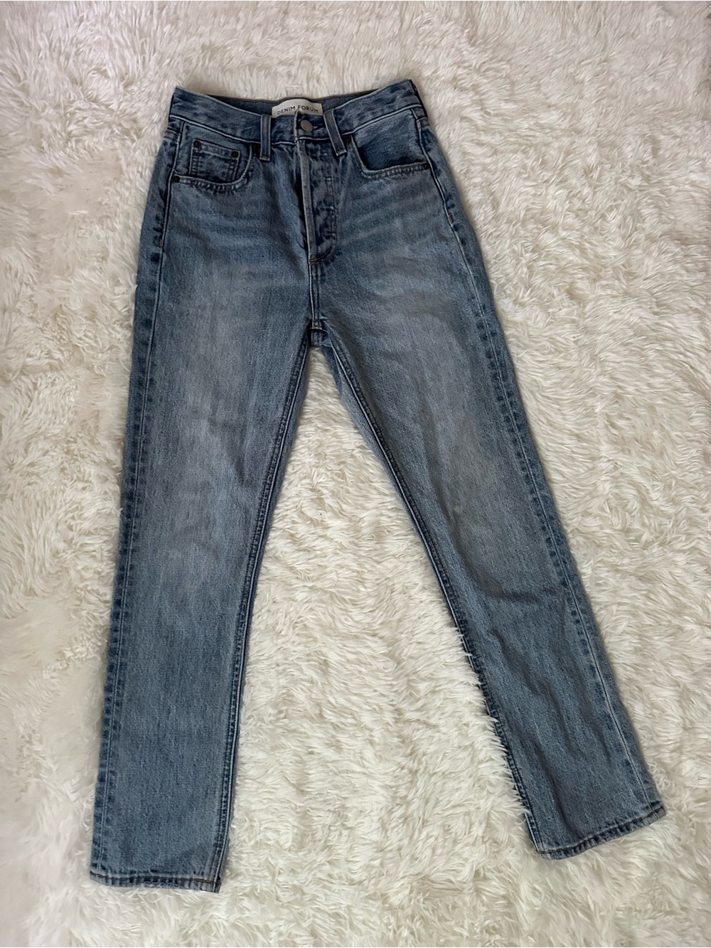 Denim Forum Dillon High Rise Slim 28L - Sz 24 - Picture 3 of 11